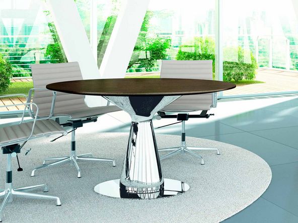 Table de réunion ronde Interstellar