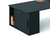 Table de travail Gradia Plus sur armoire coulissante
