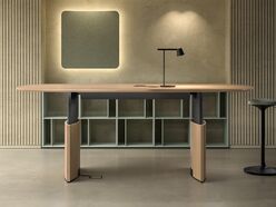 Table de réunion Elevation-e réglable en hauteur