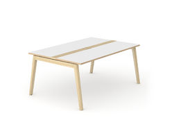 Table de réunion Carbone Wood 