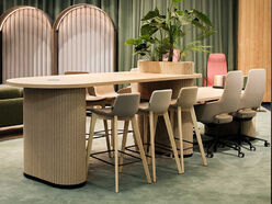 Table de coworking Parcell sur mesure