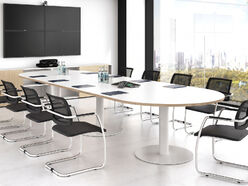 Table de conférence ovale Borum Dinavi