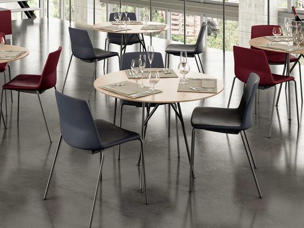 Lot de 2 tables tripodes Dextra