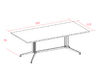 Table de réunion Eldora