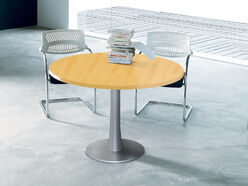 Table de réunion ronde Etner