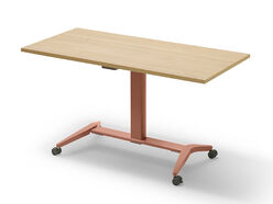 Table rabattable et réglable en hauteur Dimmer sur roulettes