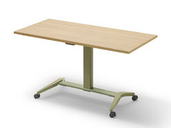 Table rabattable et réglable en hauteur Dimmer sur roulettes