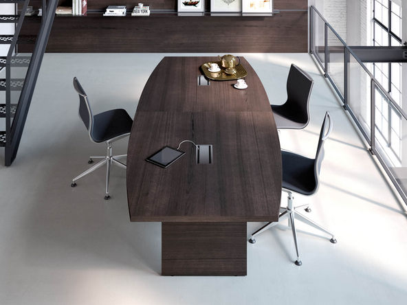 Table de réunion tonneau Asset