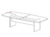 Table de réunion tonneau Asset