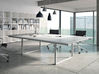 Table de réunion Be.1 avec extension en verre