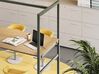 Table haute Be1 sur roulettes avec structure haute