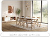 Table de réunion en bois massif Tink