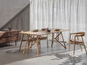 Table de réunion en bois massif Tink