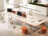 Table de travail Cooper pieds bois