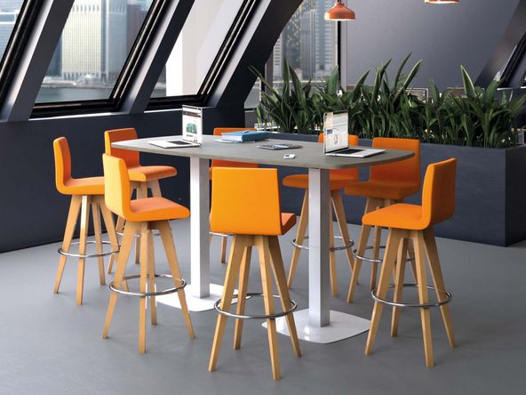 Table de réunion haute Fuvil
