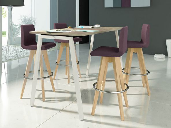 Table de réunion haute Vario