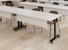 Table polyvalente rabattable Spot sur roulettes