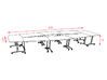 Table tonneau mobile et rabattable Spot