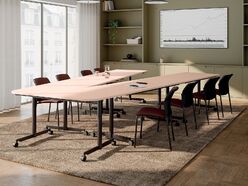 Ensemble de tables polyvalentes Evolve en forme de V 
