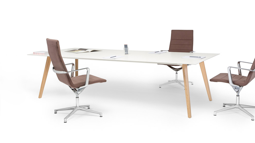 Table de réunion Bevel