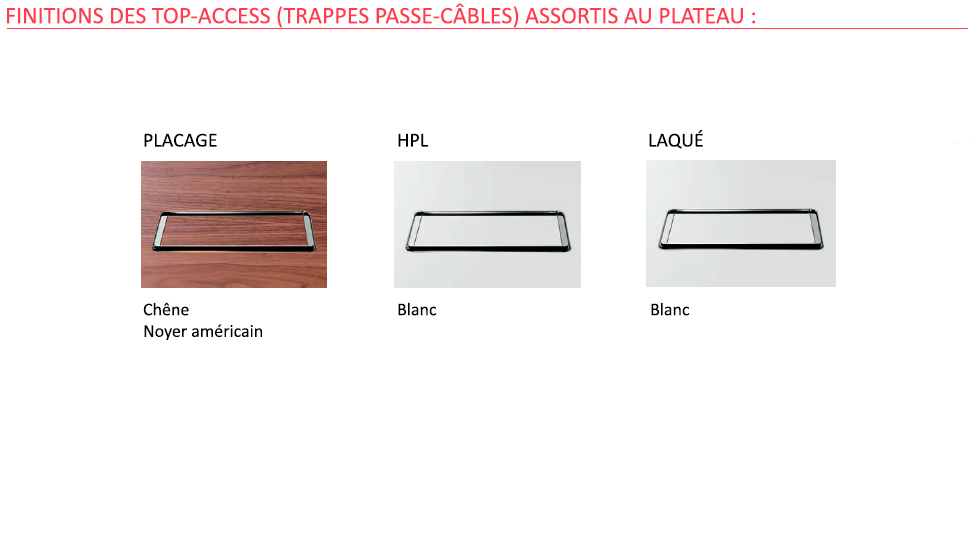 Table de réunion NoTable
