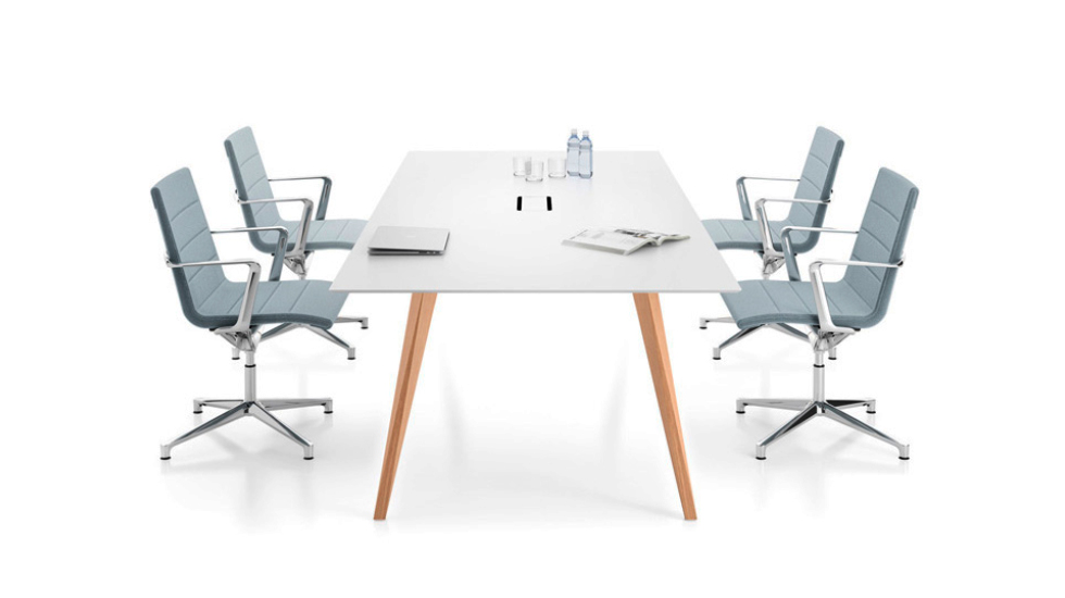 Table de réunion Bevel