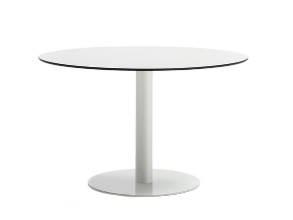 Table de collectivité ronde Flat