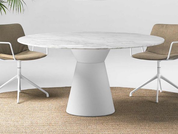 Table de réunion en marbre Essens