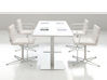 Table de réunion Flat pieds carrés
