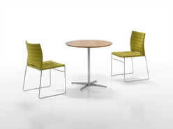 Table de réunion ronde Malibu