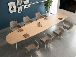 Table de conférence ovale AXY-Line Y