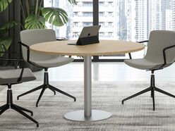Table de réunion ronde Ponti