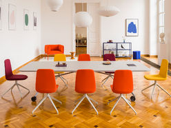 Table rabattable Plex sur roulettes