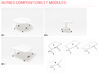 Table polyvalente Ovale Revi rabattable