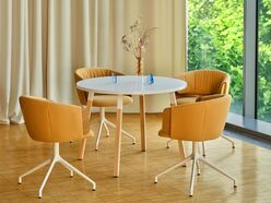 Table de réunion ronde Wilder