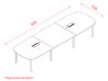 Table de réunion Guntag 