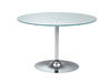 Table de réunion ronde en verre Infinity