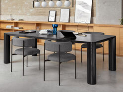 Table d'exception en placage bois Eggen