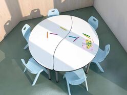 Lot de 2 tables de formation Yang