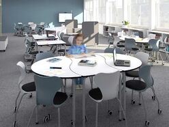 Table ovale polyvalente Wave