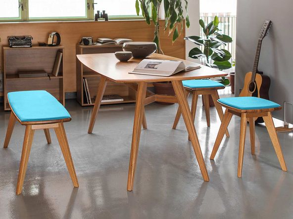 Table de réunion tonneau Willy