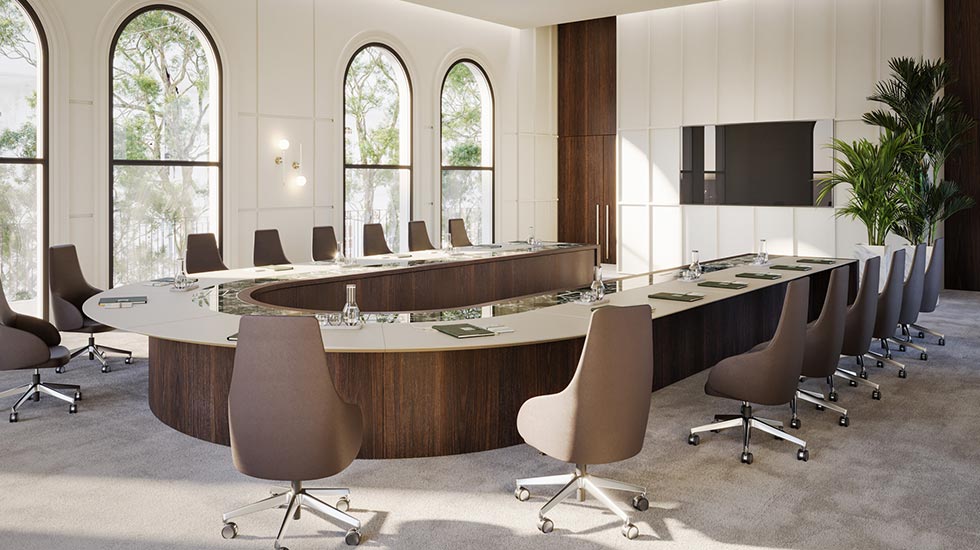Tables de conférence sur mesure Bespoke