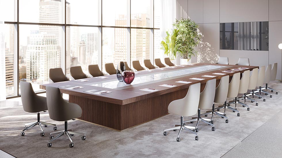 Tables de conférence sur mesure Bespoke