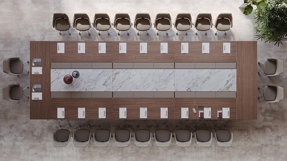 Tables de conférence sur mesure Bespoke