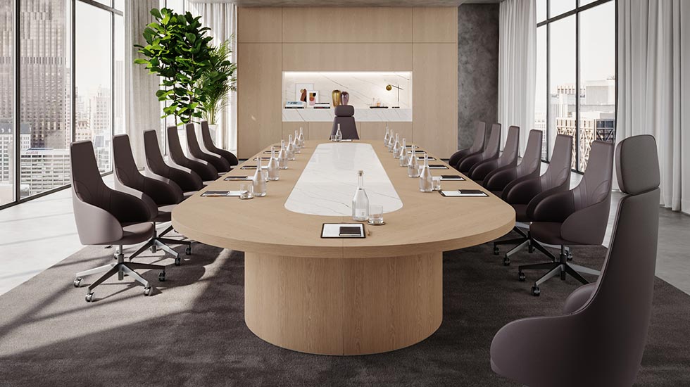 Tables de conférence sur mesure Bespoke