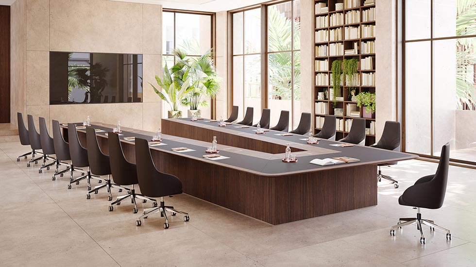 Tables de conférence sur mesure Bespoke