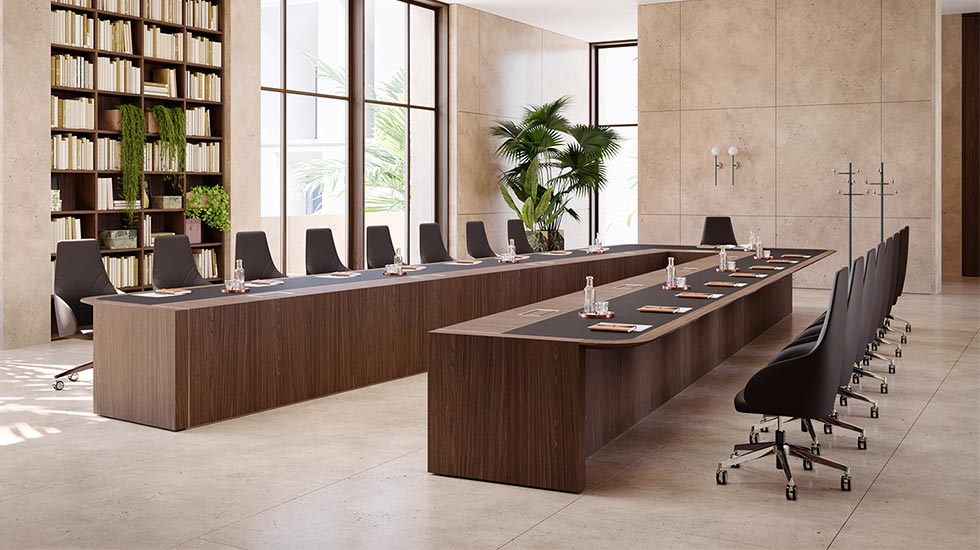 Tables de conférence sur mesure Bespoke