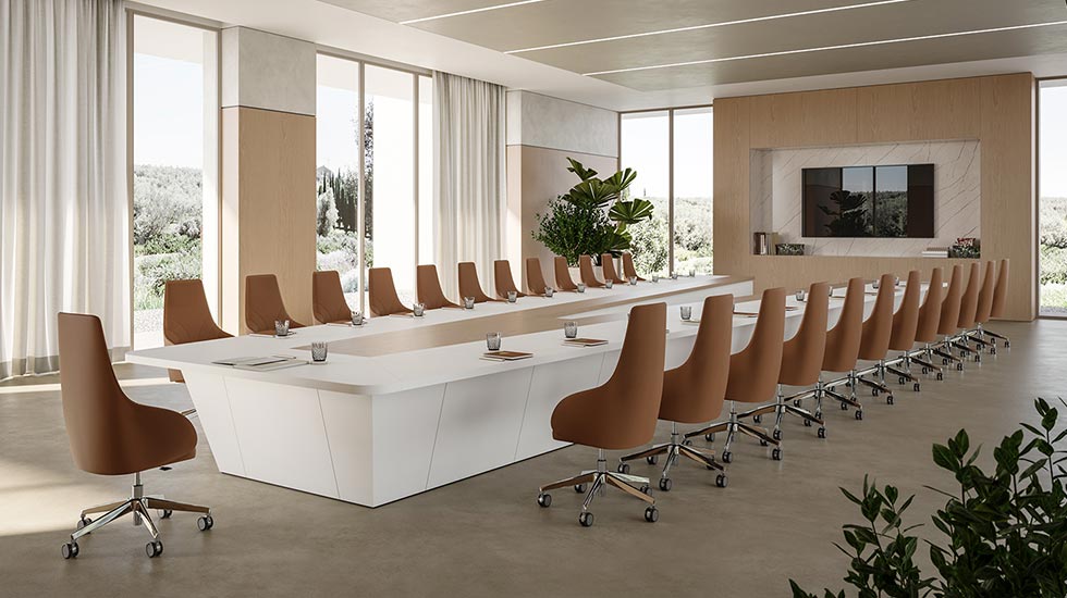Tables de conférence sur mesure Bespoke