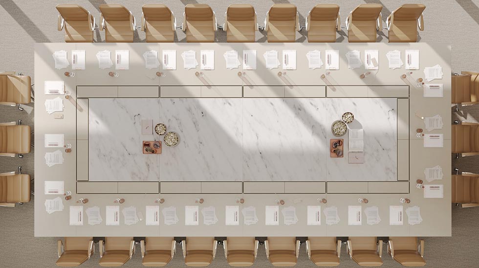 Tables de conférence sur mesure Bespoke