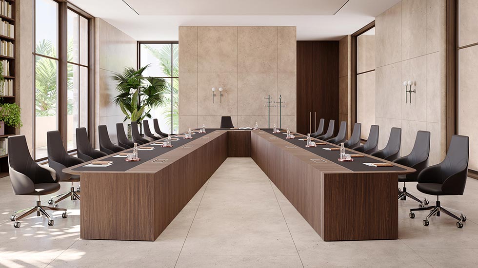 Tables de conférence sur mesure Bespoke